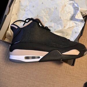 Men's Black and Tan Sneakers